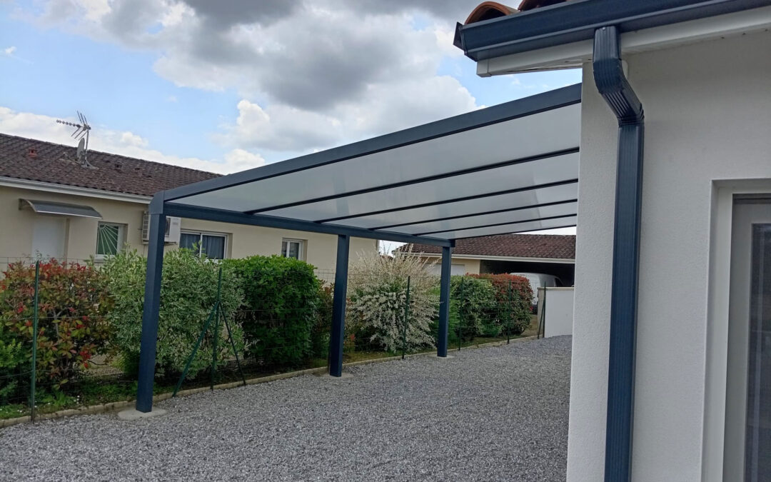 Conception et installation d’un carport à Villeneuve-de-Marsan (40)