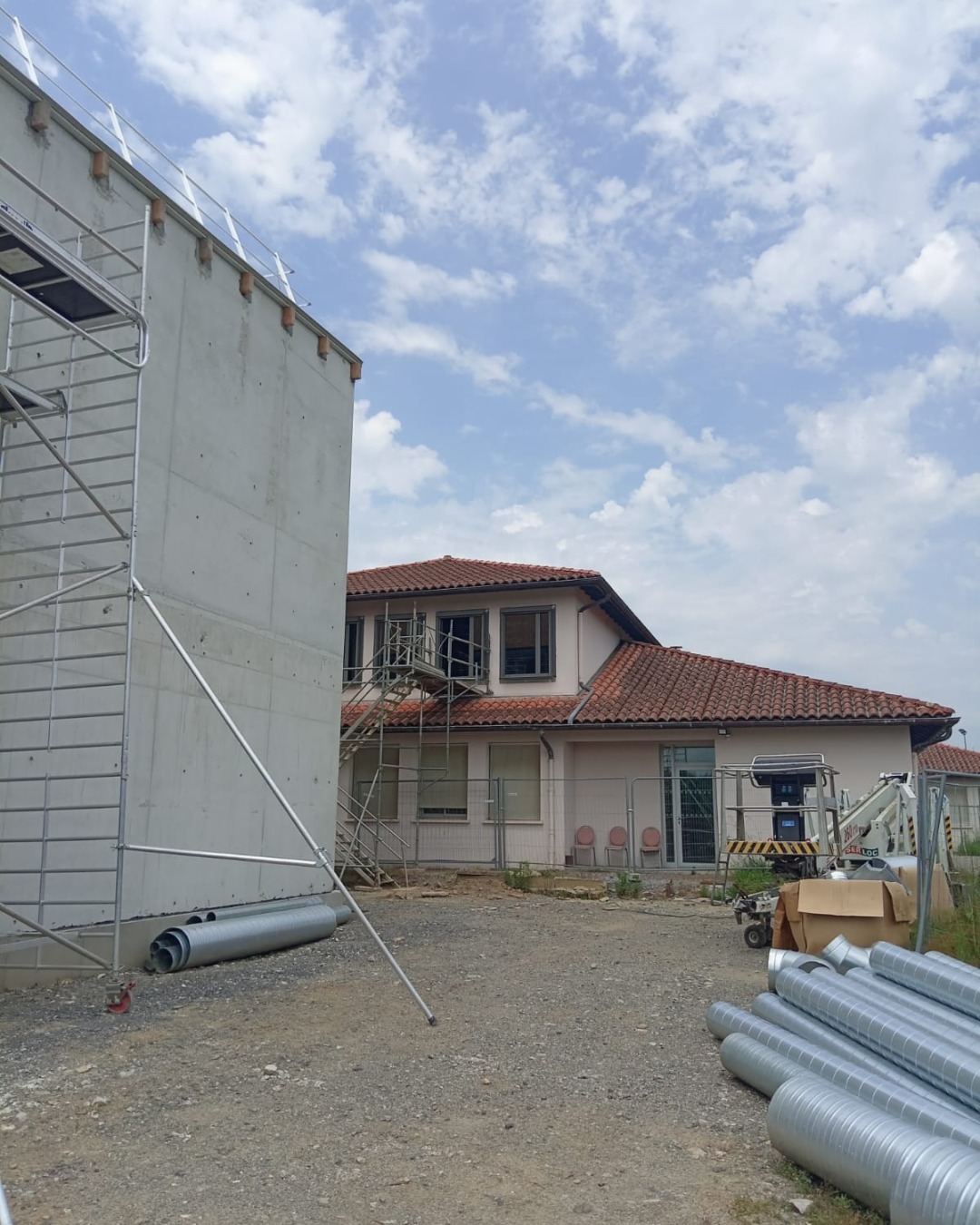 menuiseries aluminium pour un collège