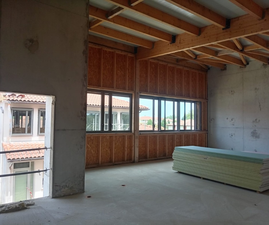 menuiseries aluminium pour un collège