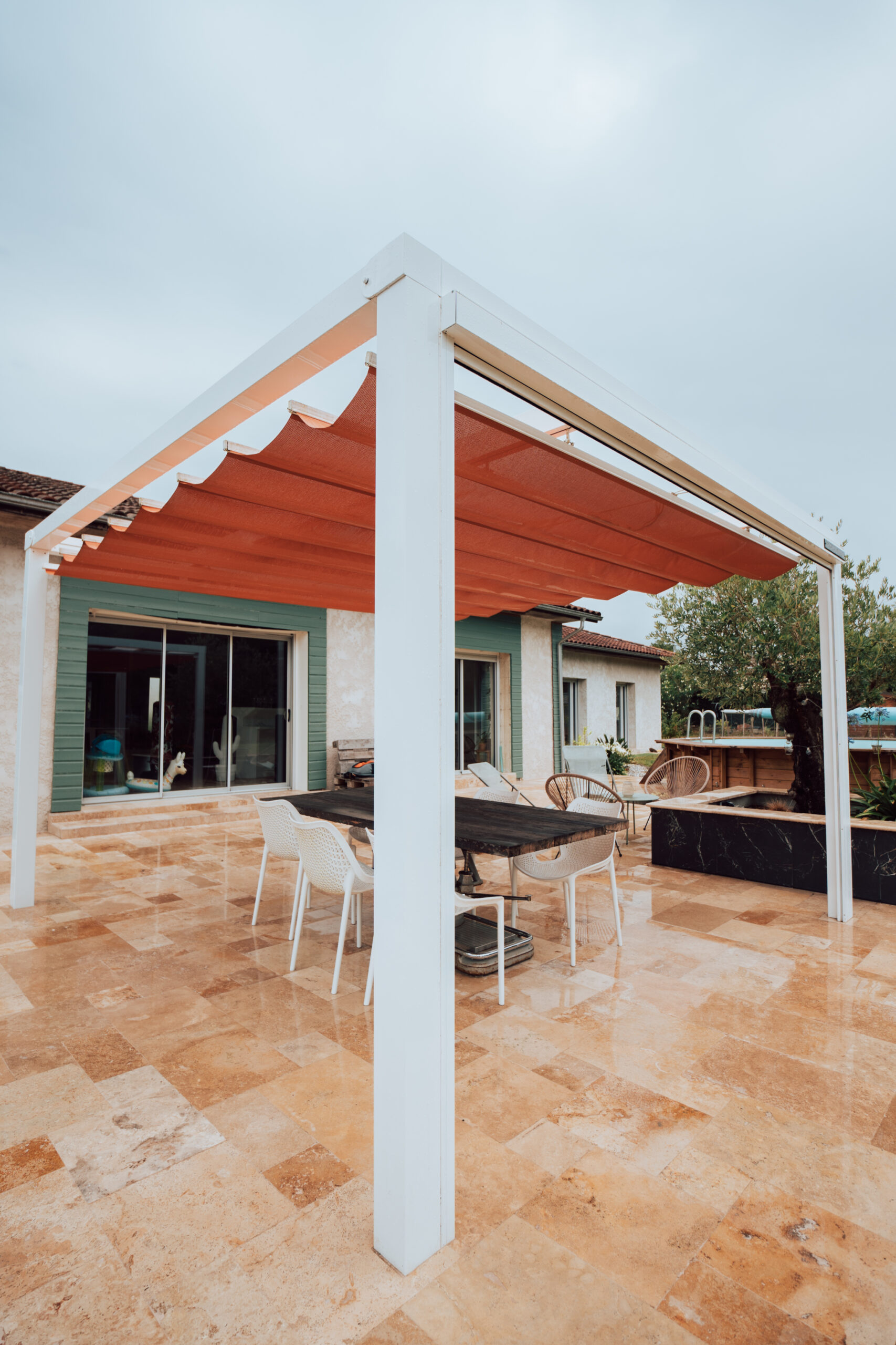 Création d’un espace de vie extérieur