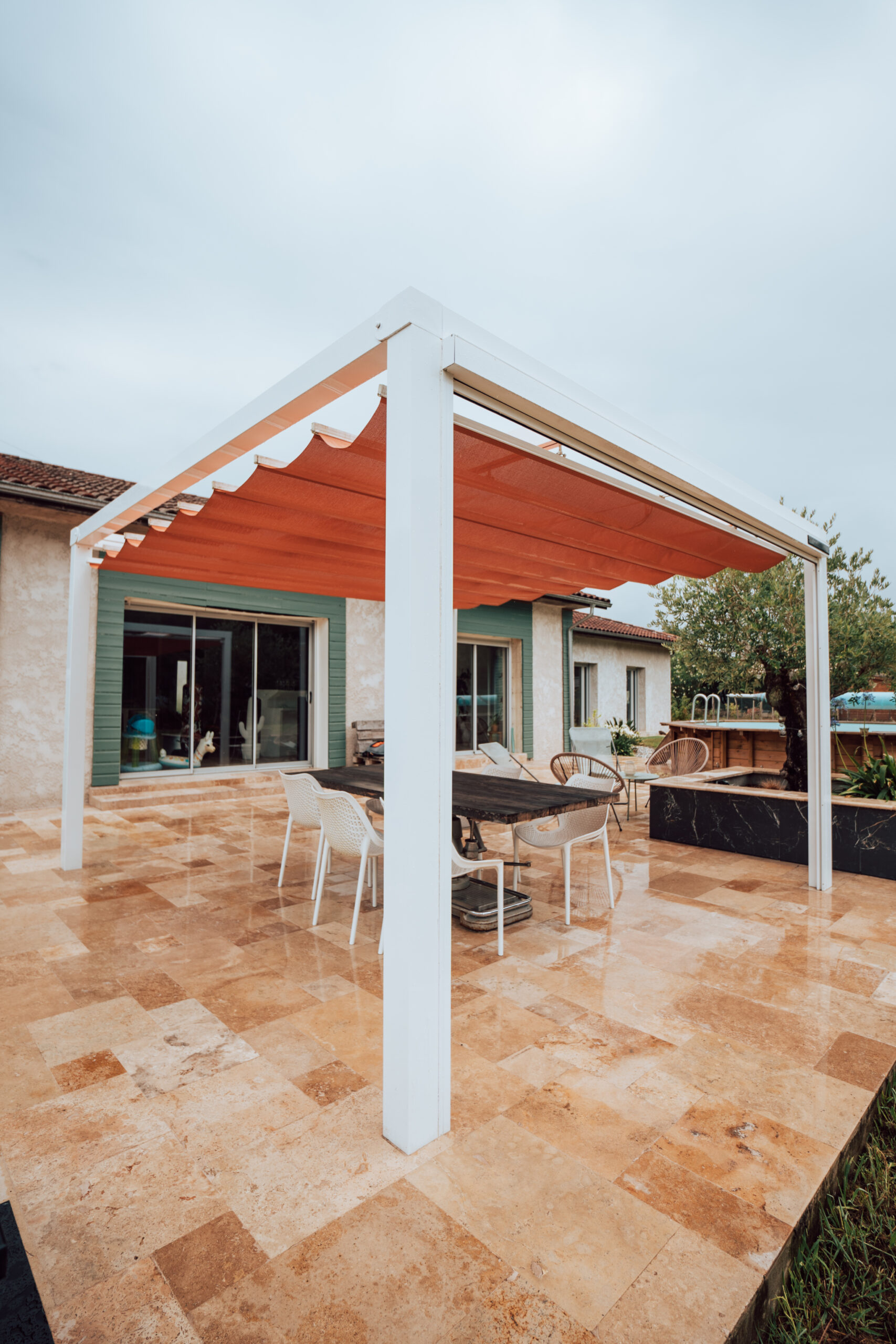 Création d’un espace de vie extérieur