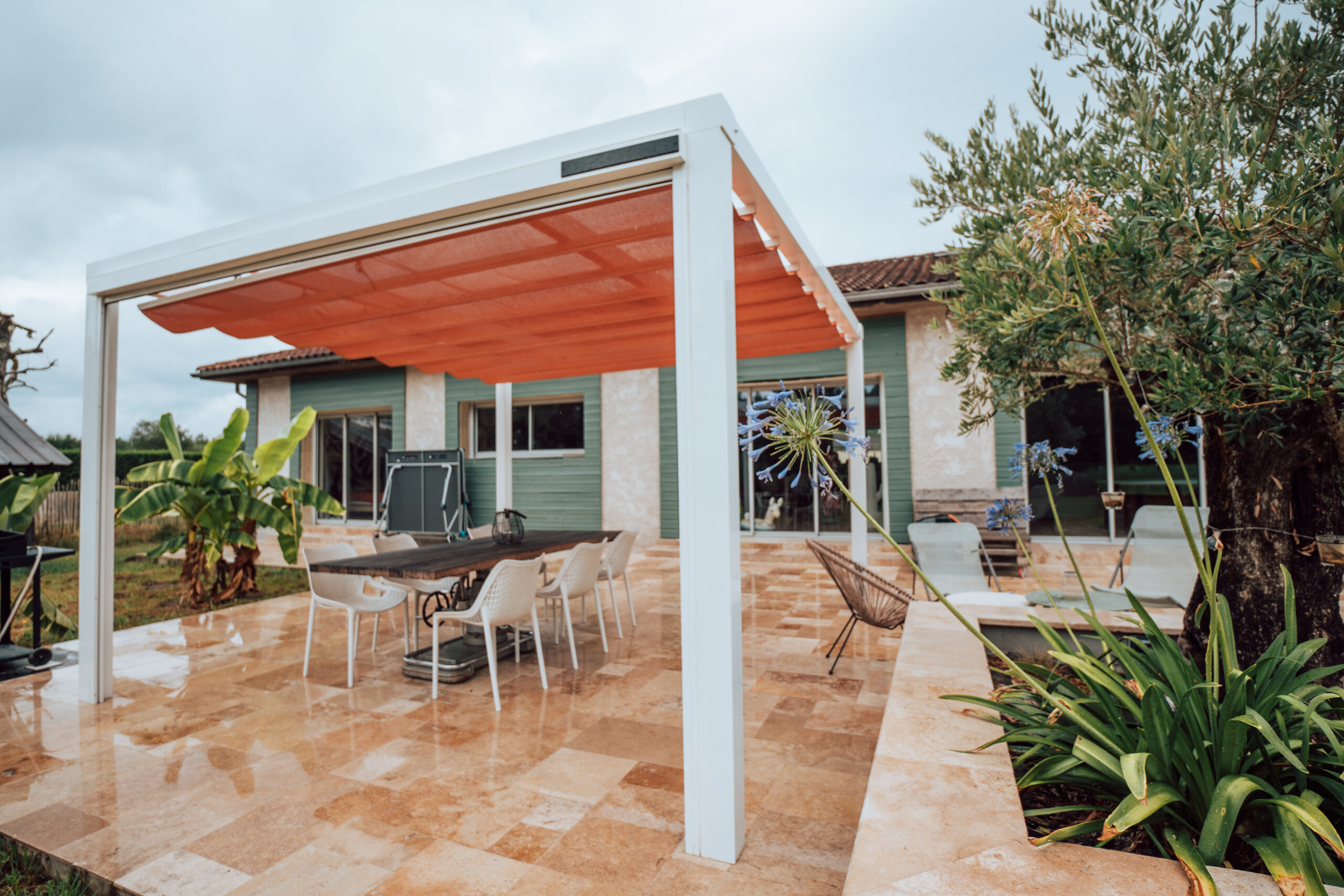 Création d’un espace de vie extérieur