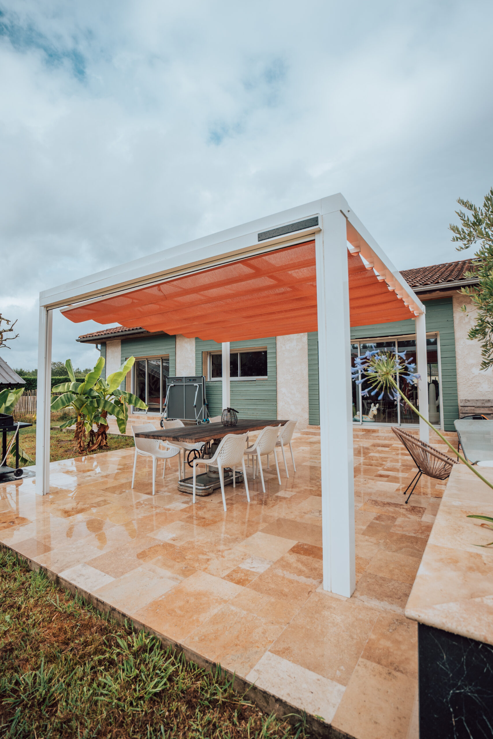 Création d’un espace de vie extérieur