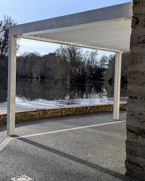 Pergola OPEN R2 avec store intégré