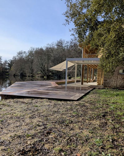 Pergola OPEN R2 avec store intégré