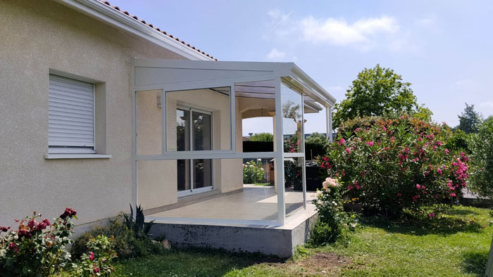 Fermeture de terrasse sur mesure