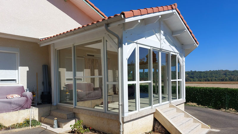 Fermeture de terrasse sur mesure à Hagetmau Fermeture de terrasse