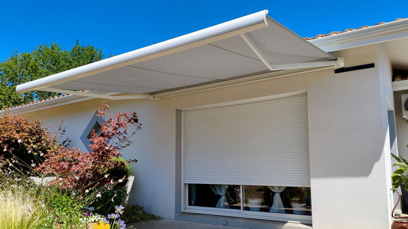 Toile neuve pour store banne